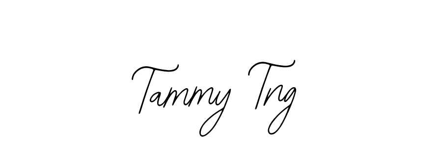 How to make Tammy Tng name signature. Use Bearetta-2O07w style for creating short signs online. This is the latest handwritten sign. Tammy Tng signature style 12 images and pictures png