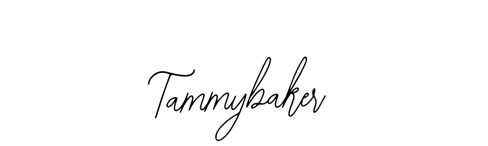 How to make Tammybaker name signature. Use Bearetta-2O07w style for creating short signs online. This is the latest handwritten sign. Tammybaker signature style 12 images and pictures png