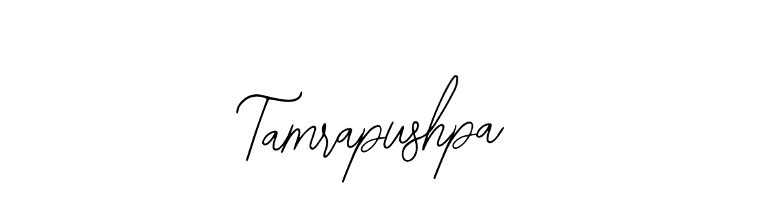 Create a beautiful signature design for name Tamrapushpa. With this signature (Bearetta-2O07w) fonts, you can make a handwritten signature for free. Tamrapushpa signature style 12 images and pictures png