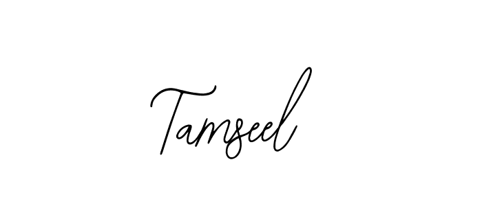 Design your own signature with our free online signature maker. With this signature software, you can create a handwritten (Bearetta-2O07w) signature for name Tamseel. Tamseel signature style 12 images and pictures png