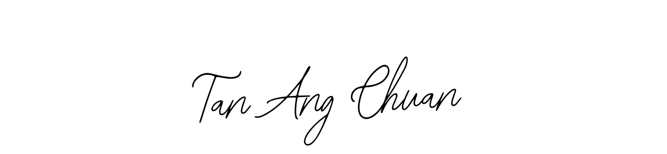 Tan Ang Chuan stylish signature style. Best Handwritten Sign (Bearetta-2O07w) for my name. Handwritten Signature Collection Ideas for my name Tan Ang Chuan. Tan Ang Chuan signature style 12 images and pictures png