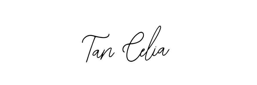 Similarly Bearetta-2O07w is the best handwritten signature design. Signature creator online .You can use it as an online autograph creator for name Tan Celia. Tan Celia signature style 12 images and pictures png