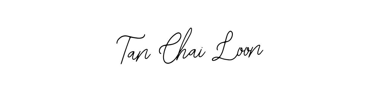 Make a beautiful signature design for name Tan Chai Loon. Use this online signature maker to create a handwritten signature for free. Tan Chai Loon signature style 12 images and pictures png