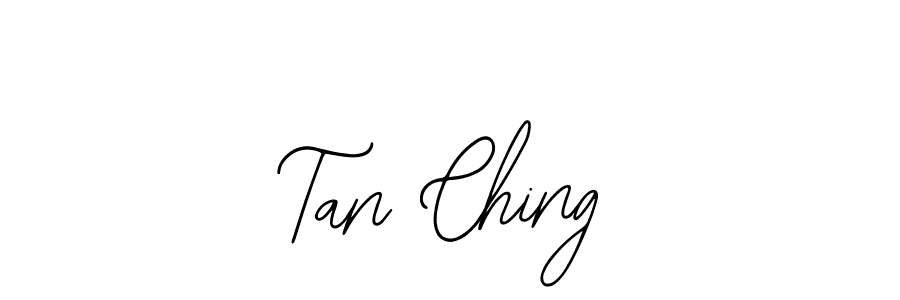 if you are searching for the best signature style for your name Tan Ching. so please give up your signature search. here we have designed multiple signature styles  using Bearetta-2O07w. Tan Ching signature style 12 images and pictures png