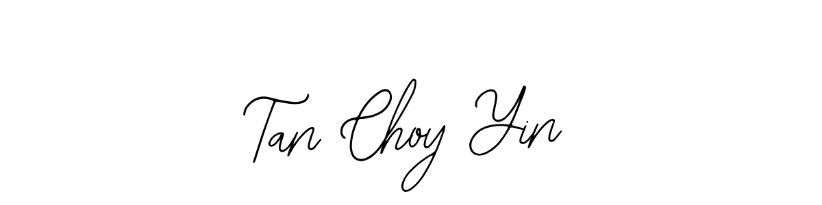 Make a beautiful signature design for name Tan Choy Yin. Use this online signature maker to create a handwritten signature for free. Tan Choy Yin signature style 12 images and pictures png