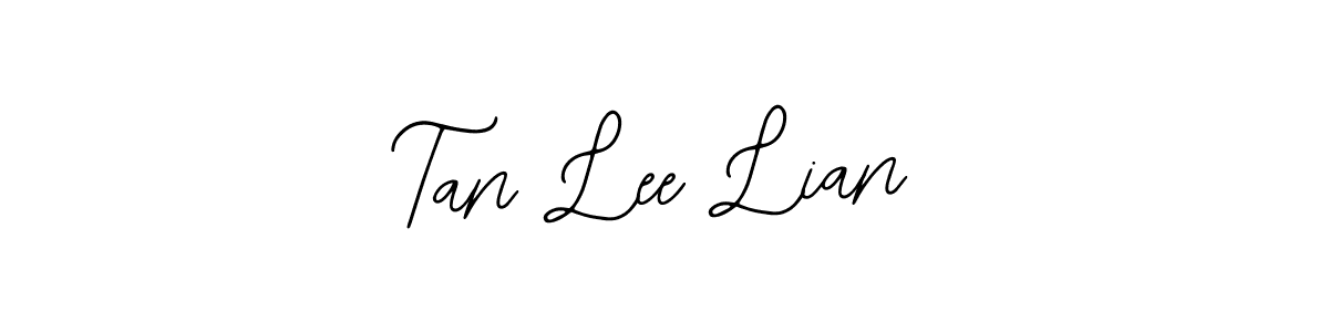 Use a signature maker to create a handwritten signature online. With this signature software, you can design (Bearetta-2O07w) your own signature for name Tan Lee Lian. Tan Lee Lian signature style 12 images and pictures png