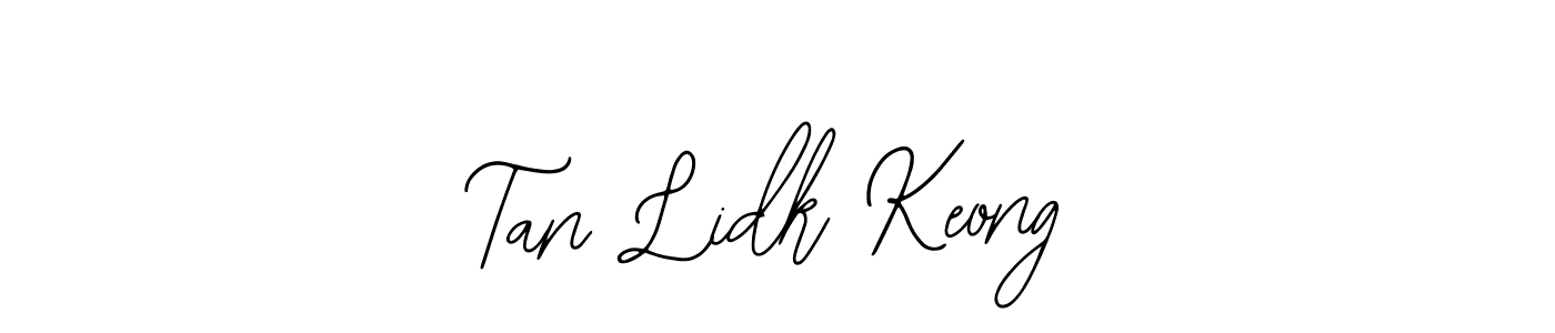 Design your own signature with our free online signature maker. With this signature software, you can create a handwritten (Bearetta-2O07w) signature for name Tan Lidk Keong. Tan Lidk Keong signature style 12 images and pictures png