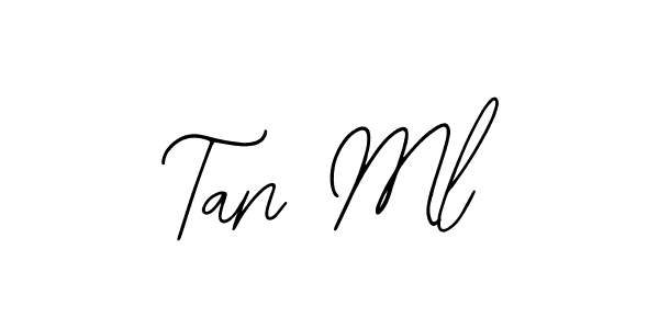 Make a short Tan Ml signature style. Manage your documents anywhere anytime using Bearetta-2O07w. Create and add eSignatures, submit forms, share and send files easily. Tan Ml signature style 12 images and pictures png