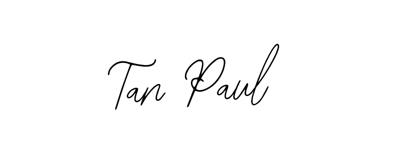 Also You can easily find your signature by using the search form. We will create Tan Paul name handwritten signature images for you free of cost using Bearetta-2O07w sign style. Tan Paul signature style 12 images and pictures png