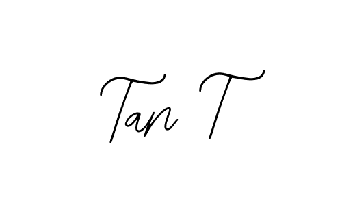 Bearetta-2O07w is a professional signature style that is perfect for those who want to add a touch of class to their signature. It is also a great choice for those who want to make their signature more unique. Get Tan T name to fancy signature for free. Tan T signature style 12 images and pictures png
