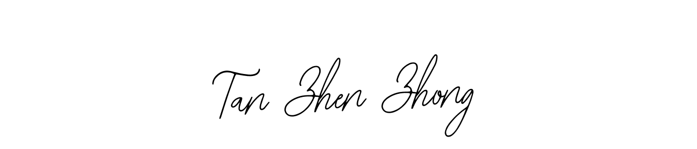 Best and Professional Signature Style for Tan Zhen Zhong. Bearetta-2O07w Best Signature Style Collection. Tan Zhen Zhong signature style 12 images and pictures png