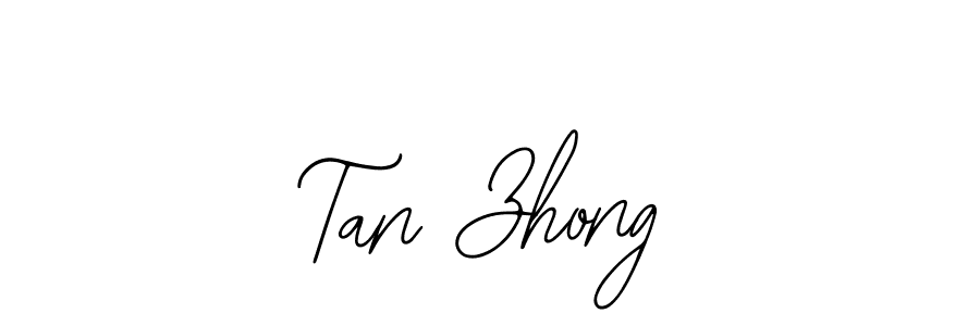 if you are searching for the best signature style for your name Tan Zhong. so please give up your signature search. here we have designed multiple signature styles  using Bearetta-2O07w. Tan Zhong signature style 12 images and pictures png