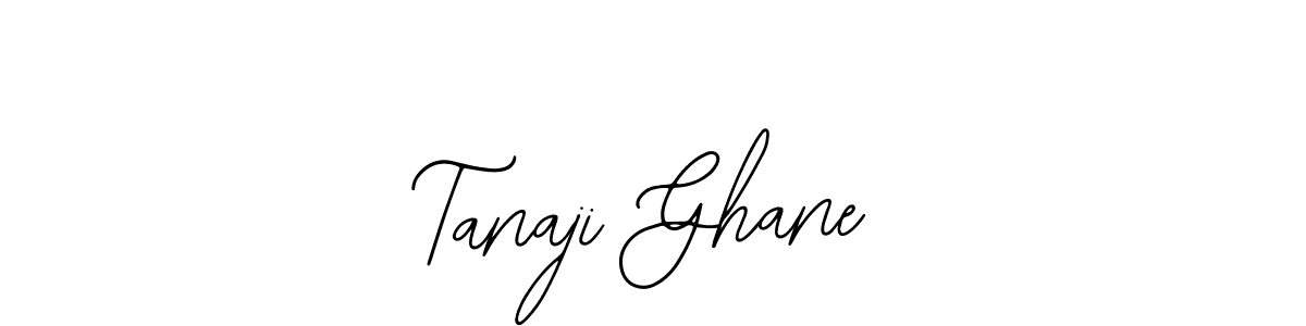 How to make Tanaji Ghane name signature. Use Bearetta-2O07w style for creating short signs online. This is the latest handwritten sign. Tanaji Ghane signature style 12 images and pictures png