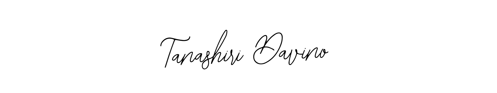 Design your own signature with our free online signature maker. With this signature software, you can create a handwritten (Bearetta-2O07w) signature for name Tanashiri Davino. Tanashiri Davino signature style 12 images and pictures png