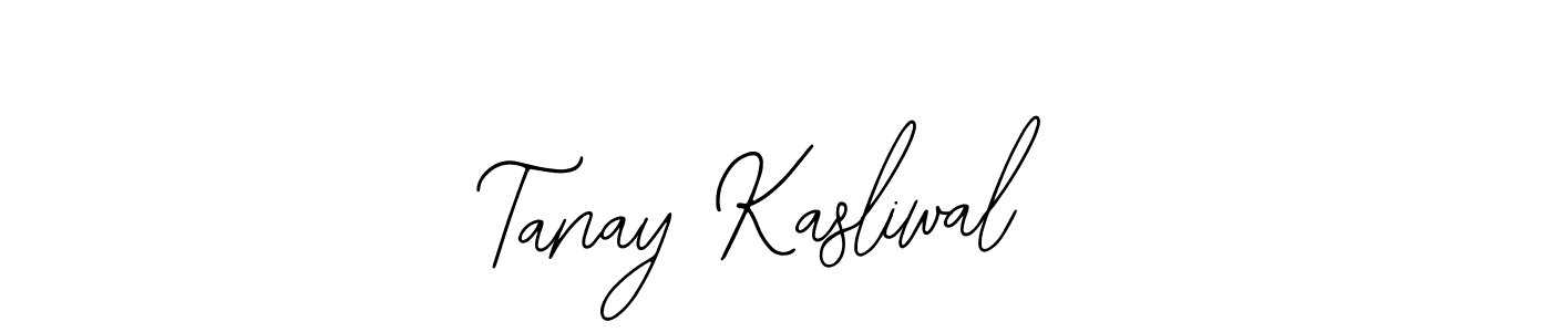 You should practise on your own different ways (Bearetta-2O07w) to write your name (Tanay Kasliwal) in signature. don't let someone else do it for you. Tanay Kasliwal signature style 12 images and pictures png