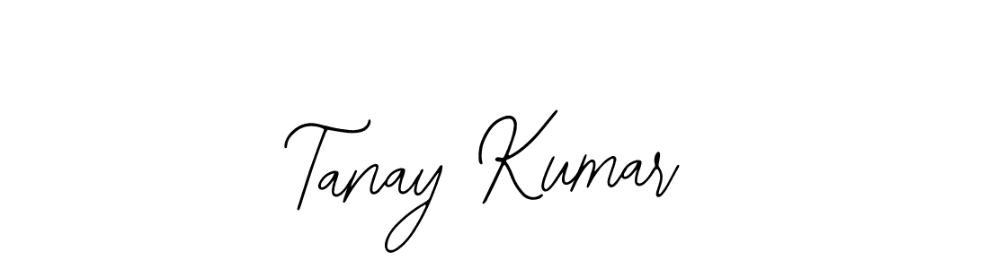 How to make Tanay Kumar name signature. Use Bearetta-2O07w style for creating short signs online. This is the latest handwritten sign. Tanay Kumar signature style 12 images and pictures png