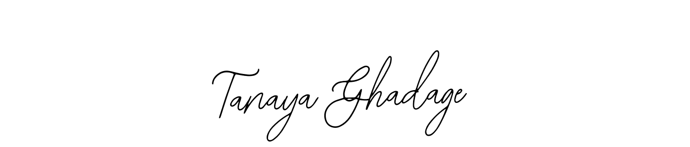 Tanaya Ghadage stylish signature style. Best Handwritten Sign (Bearetta-2O07w) for my name. Handwritten Signature Collection Ideas for my name Tanaya Ghadage. Tanaya Ghadage signature style 12 images and pictures png