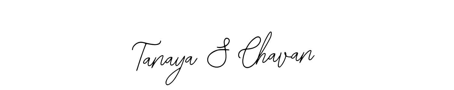 if you are searching for the best signature style for your name Tanaya S Chavan. so please give up your signature search. here we have designed multiple signature styles  using Bearetta-2O07w. Tanaya S Chavan signature style 12 images and pictures png
