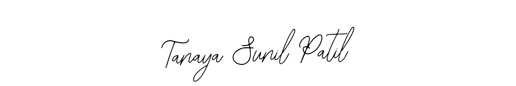 Use a signature maker to create a handwritten signature online. With this signature software, you can design (Bearetta-2O07w) your own signature for name Tanaya Sunil Patil. Tanaya Sunil Patil signature style 12 images and pictures png
