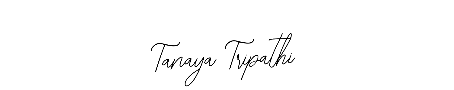 You should practise on your own different ways (Bearetta-2O07w) to write your name (Tanaya Tripathi) in signature. don't let someone else do it for you. Tanaya Tripathi signature style 12 images and pictures png