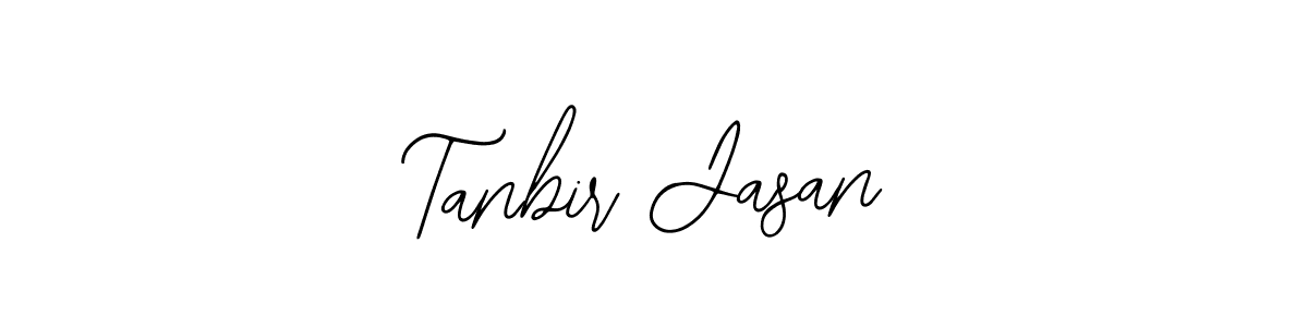 Use a signature maker to create a handwritten signature online. With this signature software, you can design (Bearetta-2O07w) your own signature for name Tanbir Jasan. Tanbir Jasan signature style 12 images and pictures png