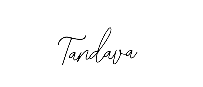 You should practise on your own different ways (Bearetta-2O07w) to write your name (Tandava) in signature. don't let someone else do it for you. Tandava signature style 12 images and pictures png