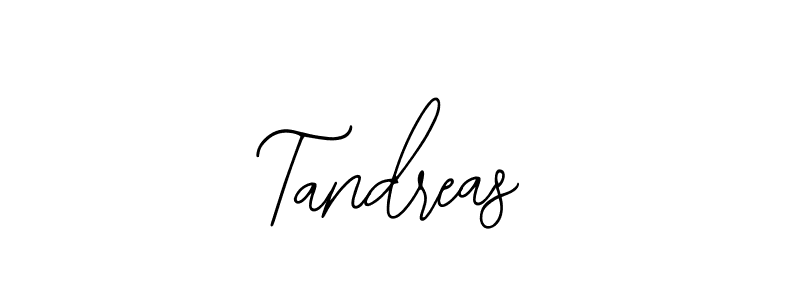 Use a signature maker to create a handwritten signature online. With this signature software, you can design (Bearetta-2O07w) your own signature for name Tandreas. Tandreas signature style 12 images and pictures png