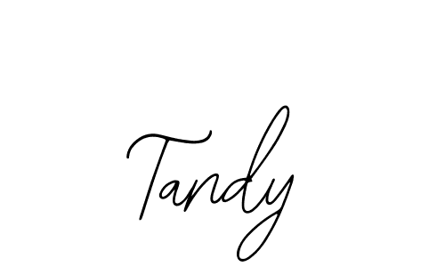 How to make Tandy name signature. Use Bearetta-2O07w style for creating short signs online. This is the latest handwritten sign. Tandy signature style 12 images and pictures png