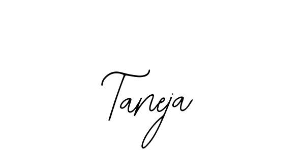 You should practise on your own different ways (Bearetta-2O07w) to write your name (Taneja) in signature. don't let someone else do it for you. Taneja signature style 12 images and pictures png