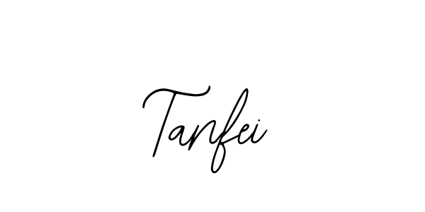How to make Tanfei name signature. Use Bearetta-2O07w style for creating short signs online. This is the latest handwritten sign. Tanfei signature style 12 images and pictures png