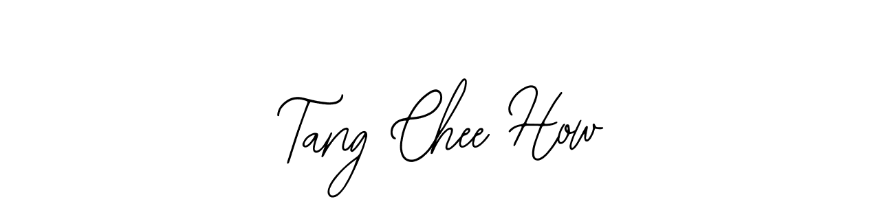 How to make Tang Chee How signature? Bearetta-2O07w is a professional autograph style. Create handwritten signature for Tang Chee How name. Tang Chee How signature style 12 images and pictures png