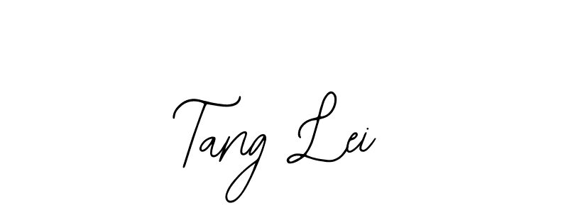 Similarly Bearetta-2O07w is the best handwritten signature design. Signature creator online .You can use it as an online autograph creator for name Tang Lei. Tang Lei signature style 12 images and pictures png