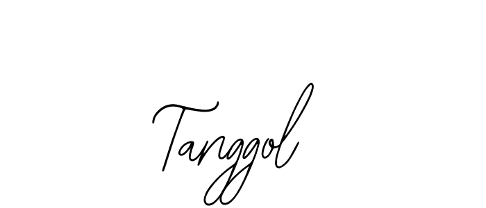 You should practise on your own different ways (Bearetta-2O07w) to write your name (Tanggol) in signature. don't let someone else do it for you. Tanggol signature style 12 images and pictures png