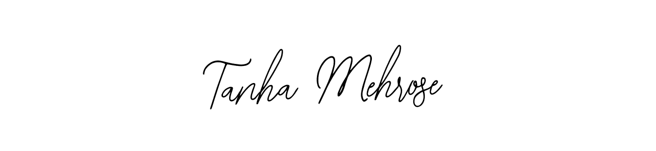 Bearetta-2O07w is a professional signature style that is perfect for those who want to add a touch of class to their signature. It is also a great choice for those who want to make their signature more unique. Get Tanha Mehrose name to fancy signature for free. Tanha Mehrose signature style 12 images and pictures png