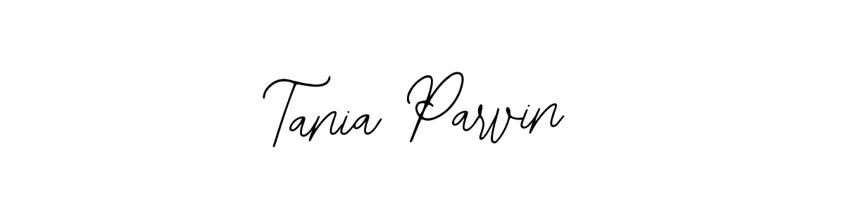 Make a beautiful signature design for name Tania Parvin. Use this online signature maker to create a handwritten signature for free. Tania Parvin signature style 12 images and pictures png