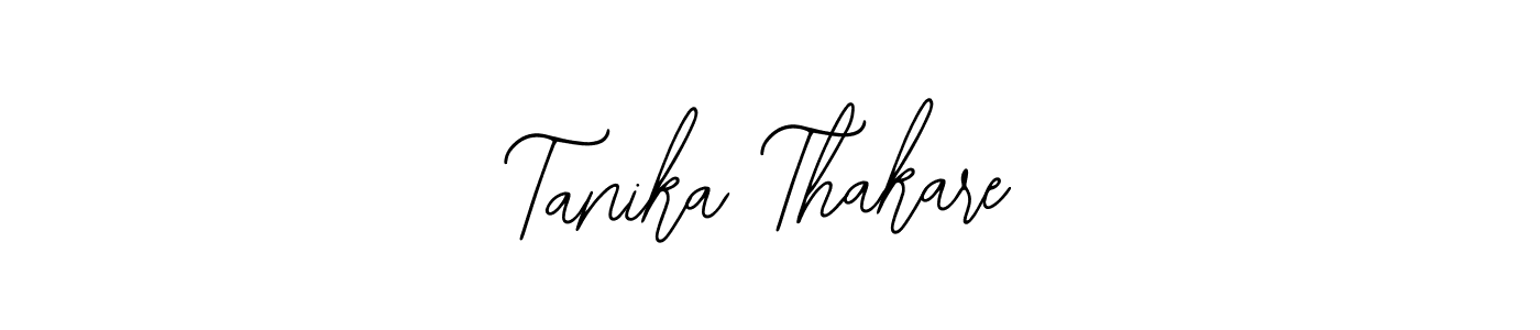 Make a beautiful signature design for name Tanika Thakare. With this signature (Bearetta-2O07w) style, you can create a handwritten signature for free. Tanika Thakare signature style 12 images and pictures png