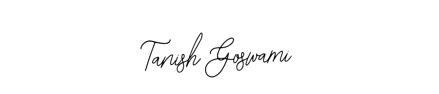 Also we have Tanish Goswami name is the best signature style. Create professional handwritten signature collection using Bearetta-2O07w autograph style. Tanish Goswami signature style 12 images and pictures png