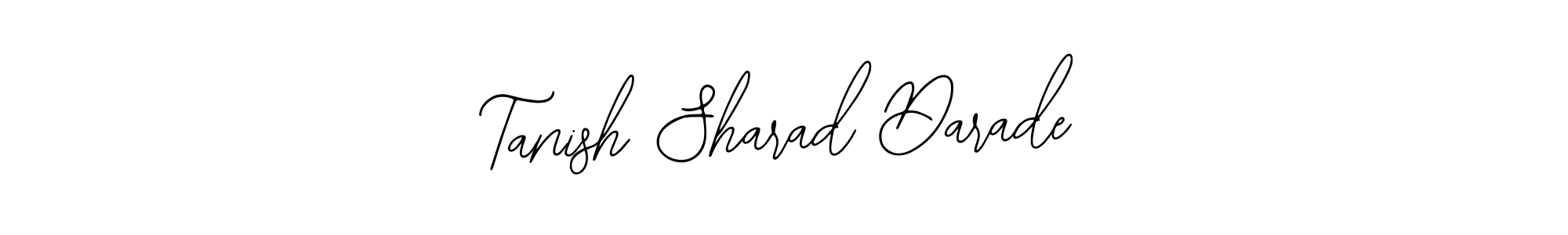How to make Tanish Sharad Darade name signature. Use Bearetta-2O07w style for creating short signs online. This is the latest handwritten sign. Tanish Sharad Darade signature style 12 images and pictures png