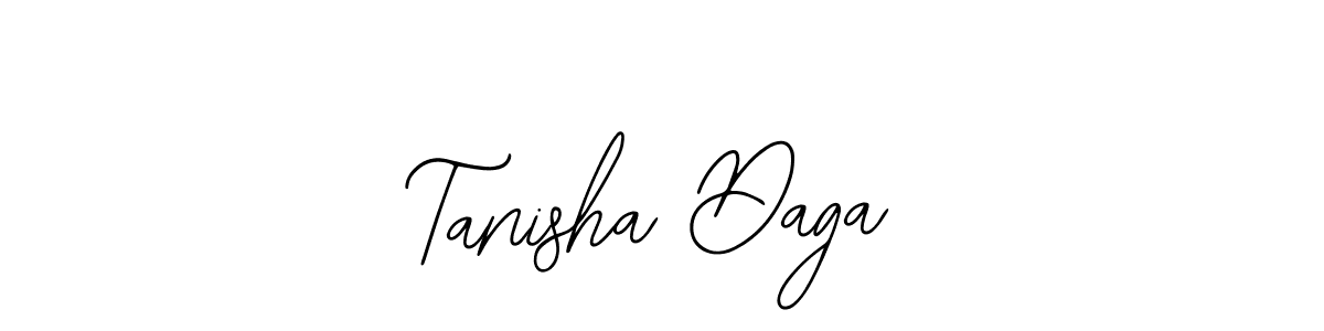 Also You can easily find your signature by using the search form. We will create Tanisha Daga name handwritten signature images for you free of cost using Bearetta-2O07w sign style. Tanisha Daga signature style 12 images and pictures png