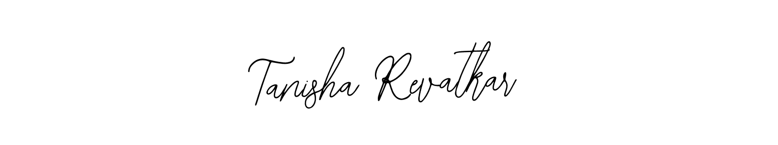 Make a beautiful signature design for name Tanisha Revatkar. Use this online signature maker to create a handwritten signature for free. Tanisha Revatkar signature style 12 images and pictures png