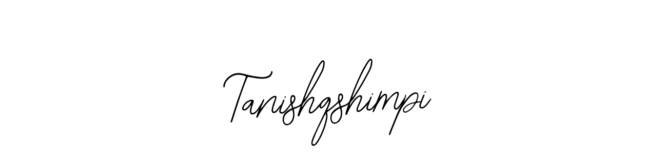 Use a signature maker to create a handwritten signature online. With this signature software, you can design (Bearetta-2O07w) your own signature for name Tanishqshimpi. Tanishqshimpi signature style 12 images and pictures png