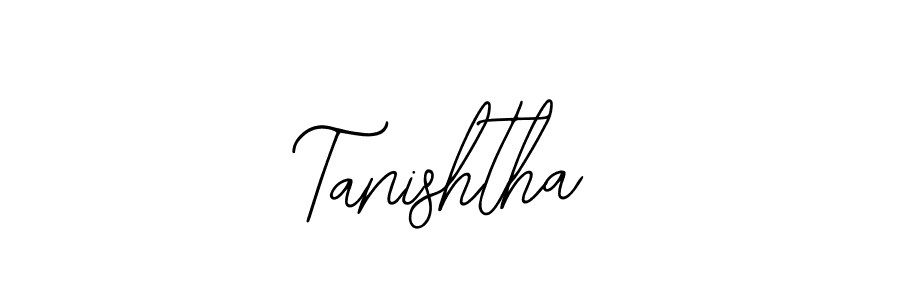 Use a signature maker to create a handwritten signature online. With this signature software, you can design (Bearetta-2O07w) your own signature for name Tanishtha. Tanishtha signature style 12 images and pictures png