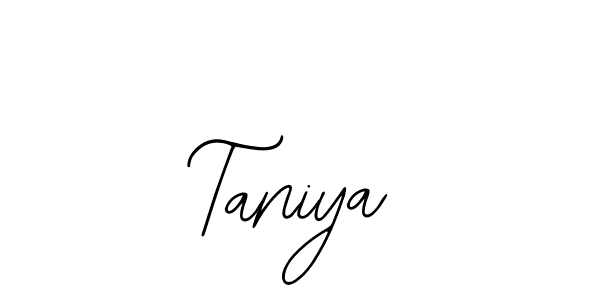 Also You can easily find your signature by using the search form. We will create Taniya name handwritten signature images for you free of cost using Bearetta-2O07w sign style. Taniya signature style 12 images and pictures png