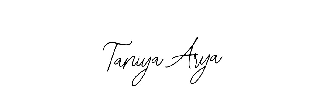 Also we have Taniya Arya name is the best signature style. Create professional handwritten signature collection using Bearetta-2O07w autograph style. Taniya Arya signature style 12 images and pictures png