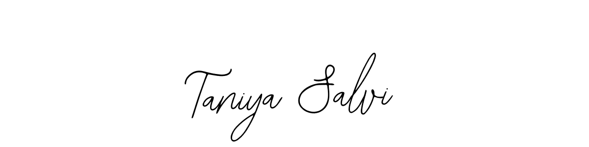 Also You can easily find your signature by using the search form. We will create Taniya Salvi name handwritten signature images for you free of cost using Bearetta-2O07w sign style. Taniya Salvi signature style 12 images and pictures png