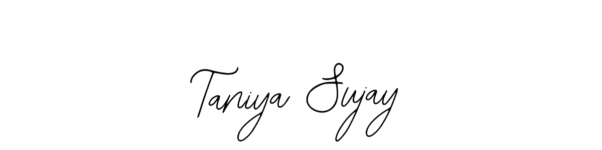 Taniya Sujay stylish signature style. Best Handwritten Sign (Bearetta-2O07w) for my name. Handwritten Signature Collection Ideas for my name Taniya Sujay. Taniya Sujay signature style 12 images and pictures png
