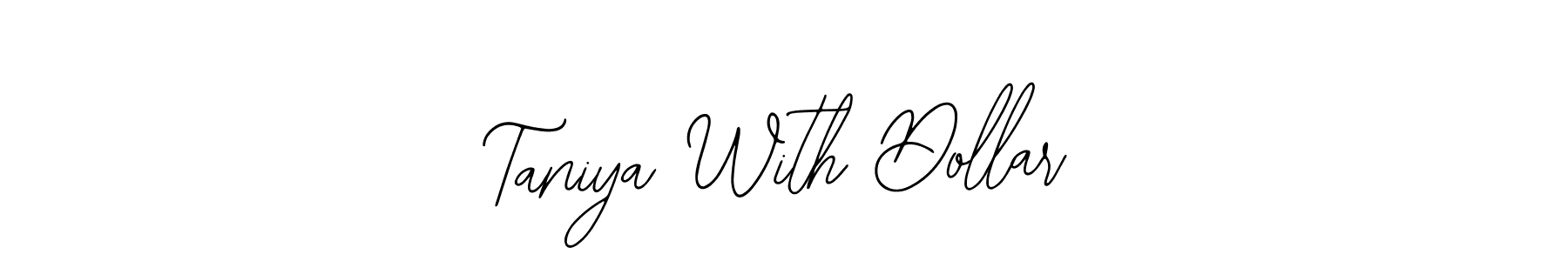 Best and Professional Signature Style for Taniya With Dollar. Bearetta-2O07w Best Signature Style Collection. Taniya With Dollar signature style 12 images and pictures png