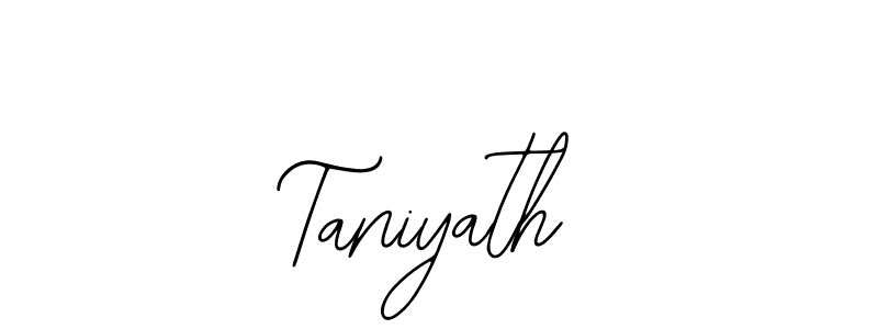 The best way (Bearetta-2O07w) to make a short signature is to pick only two or three words in your name. The name Taniyath include a total of six letters. For converting this name. Taniyath signature style 12 images and pictures png