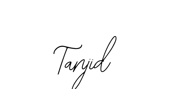 if you are searching for the best signature style for your name Tanjid. so please give up your signature search. here we have designed multiple signature styles  using Bearetta-2O07w. Tanjid signature style 12 images and pictures png
