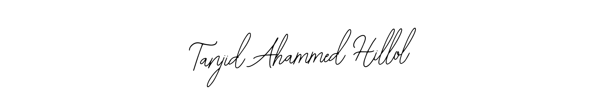 Design your own signature with our free online signature maker. With this signature software, you can create a handwritten (Bearetta-2O07w) signature for name Tanjid Ahammed Hillol. Tanjid Ahammed Hillol signature style 12 images and pictures png